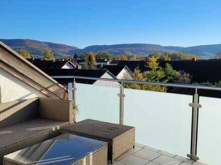 Geschmackvolle 3,5-Raum-DG-Wohnung mit Balkon und Einbauküche in Heiningen