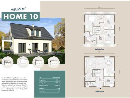 EFH HOME 10, inkl. Grundstück - Energieeffizient & Kostengünstig - das ist allkauf!