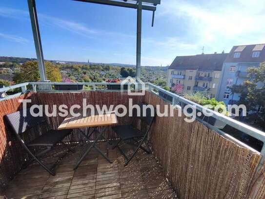 Tauschwohnung: Schöne, helle 4-Raumwohnung mit EBK und Balkon