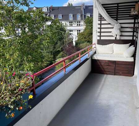 Oberkassel Beste Lage Düsseldorf 3 Zimmerwohnung Küche Bad Balkon