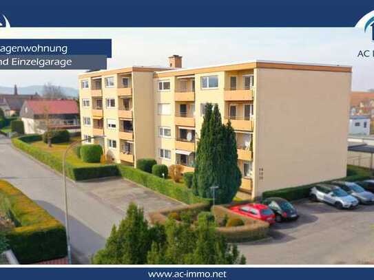 Charmante, modernisierte Etagenwohnung mit Balkon und Weitblick in Obersulm