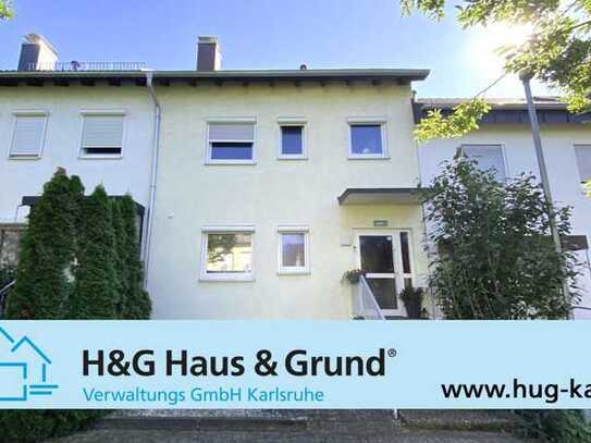 Vermietetes Reihenmittelhaus mit Garten, Terrasse und Garage in Randlage von Forchheim!