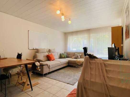 Gut geschnittene 2 Zimmer-Hochparterre-Wohnung in ruhiger Lage in KA-Waldstadt