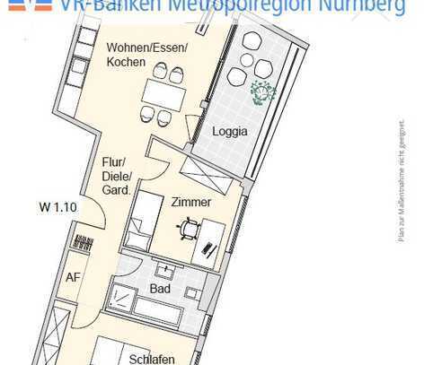 Ansprechende Wohnanlage im Nürnberg Nord: 60 stilvolle Neubau-ETW und 10 Büroeinheiten in Stadtlage!