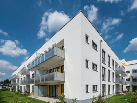 Hochwertige 3-Zimmer Wohnung mit Balkon in architektonisch bemerkenswertem Mehrfamilienhaus