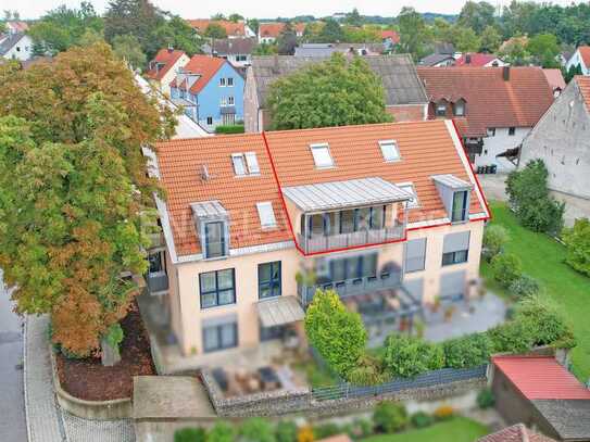 Moderne Maisonettewohnung mit traumhaftem Weitblick