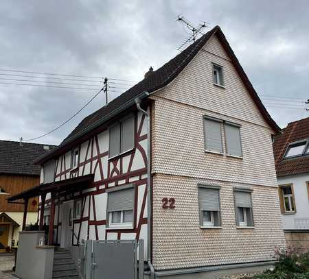 Gepflegtes 3 1/2 -Zimmer-Einfamilienhaus mit EBK in Florstadt, Florstadt-Stammheim