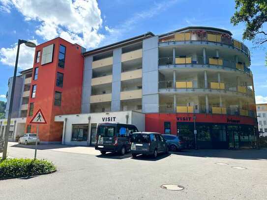 Barrierefreie 2-Zimmerwohnung im Wohnpark am Hahnfluss in Cortendorf mit Balkon, Außenstellplatz und