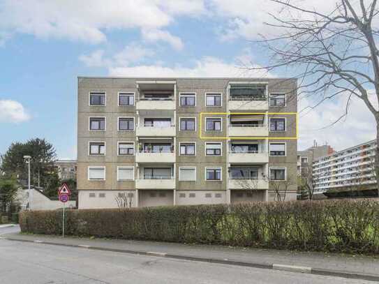 Attraktive Kapitalanlage: Vermietete 3-Zimmer-Wohnung mit Loggia und Blick ins Grüne