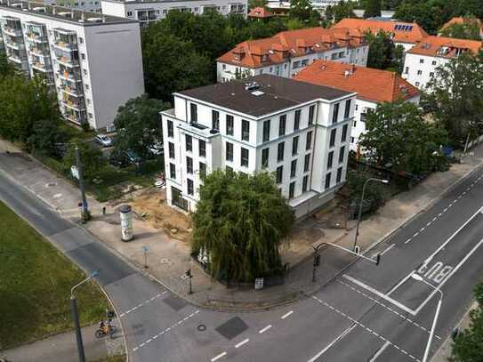 Neubau: Villa Weide - Geschäftshaus - Arbeiten am Großen Garten mit Klimaanlage