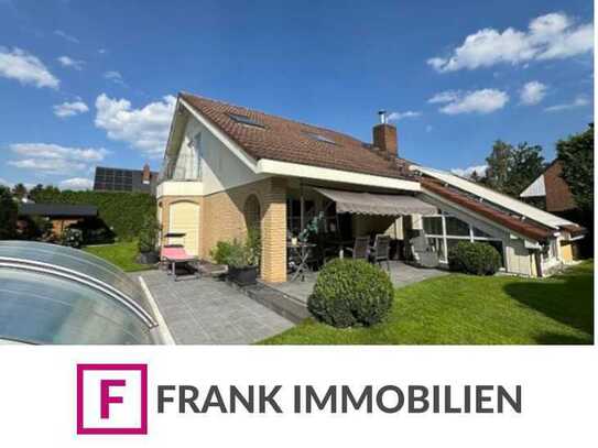 FRANK IMMOBILIEN- Wohn-Juwel mit Garten-Oase und Pool! Kampa-Haus mit vielen Highlights