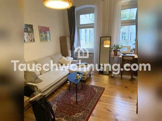 Tauschwohnung: Günstige und helle 1 Zimmer Wohnung Altbau gegen 2 Zimmet