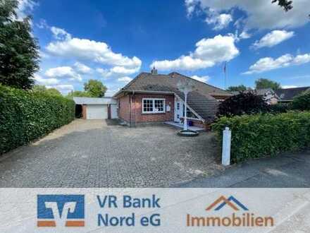 Einfamilienhaus - Bungalow mit Garage und großzügigen Werkstatt-/Hobbyflächen nahe Flensburg