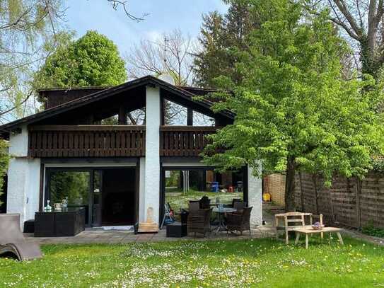 WUNDERSCHÖNE BAUGRUNDSTÜCK MIT EINEM BESTANDHAUS IN FELDMOCHING