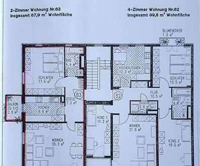 Stilvolle, gepflegte 2-Zimmer-DG-Wohnung mit Balkon und Einbauküche in Höhenkirchen-Siegertsbrunn