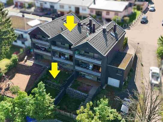 +++Einfamilienhaus mit Panoramablick, 2 Loggien, Terrasse,, kleinem Garten +++