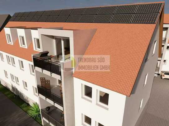 Erstbezug Wohnung Nr. 10 B - ideale Kapitalanlage 2,5 Zimmer Dachgeschosswohnung im Haus 1