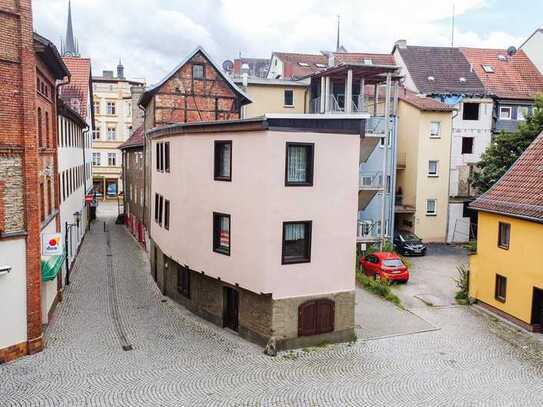 Stadthaus in der Innenstadt von Pößneck