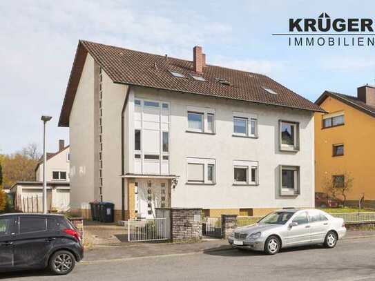 KA-Durlach / Mehrfamilienhaus mit drei Wohnungen, Garage und Gartengrundstück / DG frei