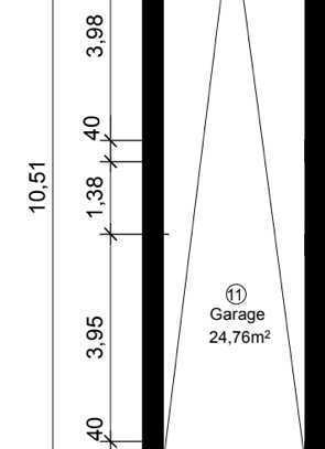 VERKAUF: Extra lange Garage in beliebter Lage am Heidter Berg