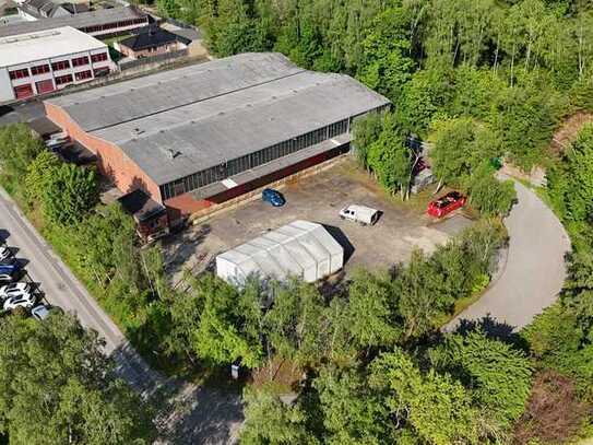 Industriehallen/Lagerhallen/Doppelhalle mit Büroanbauten ca. 2350m² Hallenflächen in Stolberg Rhld.