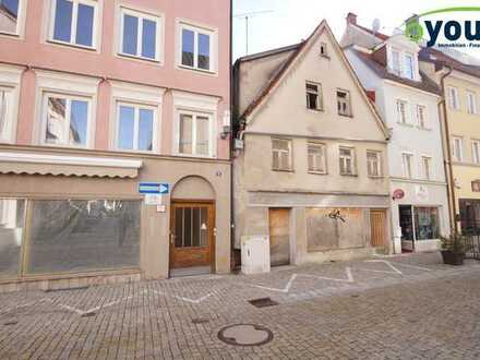 Baugrundstück mit Altbestand in Kaufbeurens Altstadt