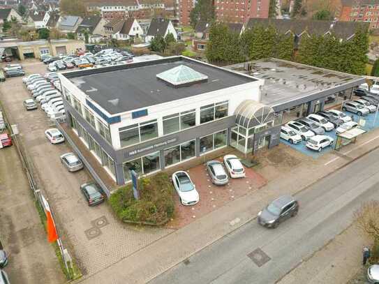 Autohaus Büros Showroom Hamburg 1430 qm Nutzfläche