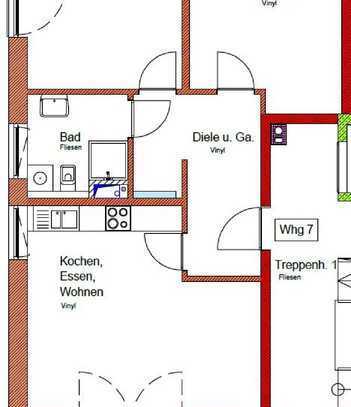 Helle Neubau 3-Zimmer-Wohnung (Nr. 7) mit Balkon in Landshut/Achdorf