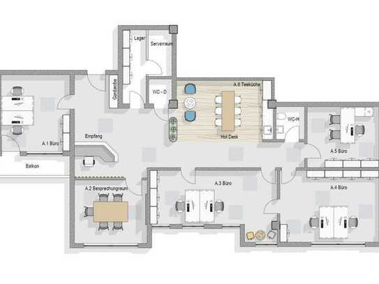 ++152 m² neue Büroeinheit+++