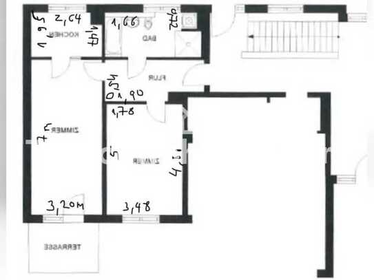 Tauschwohnung: OSSENDORF. Suchen grössere Wohnung. 2 Zimmer gegen 3/4.