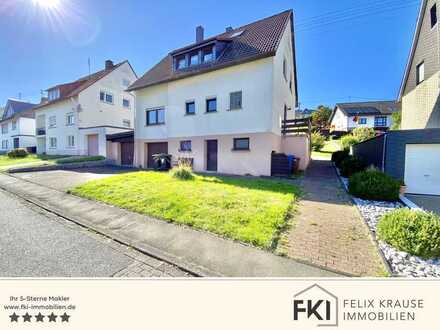 **Ein- bis Zweifamilienhaus in ruhiger Wohnlage von Weitefeld**