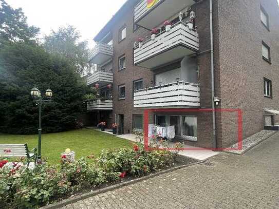 Gartengeschosswohnung mit Garage