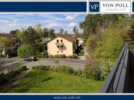 3,5 Zi-ETW, 95 qm, Süd-Balkon in ER-Büchenbach. 
Ruhig, im Grünen, in sehr gepflegtem Haus.