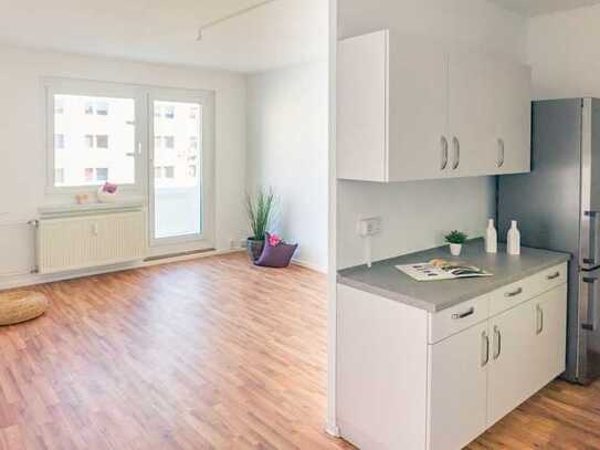 4-Raum-Wohnung mit EBK und Balkon