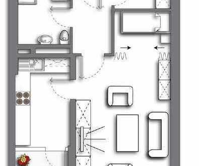 1 Zimmer Apartment seniorengerecht