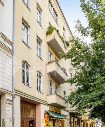 Charmante 2-Zimmer-Altbauwohnung mit Balkon in Prenzlauer Berg