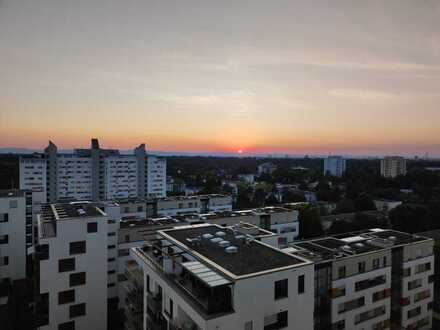 2 Zimmer Wohnung mit toller Aussicht in Mannheim Neckarau
