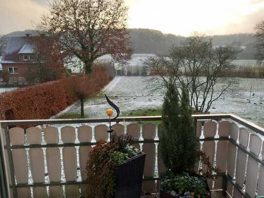 Stilvolle 2-Raum-Wohnung mit Balkon und Einbauküche in Tecklenburg