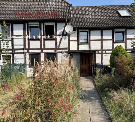 Preiswertes Reihenmittelhaus nahe Wolfsburg zum schick machen