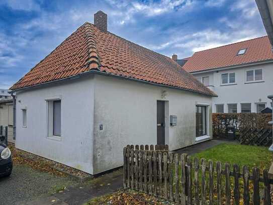 Kleines Haus auf kleinem Grund, ideal für den kleinen Geldbeutel und trotzdem im Eigenheim leben