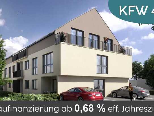 Neubau Mainhausen - KfW 40 (ab 0,68% eff. Jahreszins) - DG (WE9)