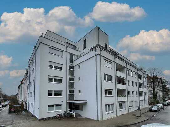 Attraktive 2-Zimmer-Wohnung mit Loggia und Balkon
- begehrte Wohnlage
- 2. Obergeschoss mit Lift