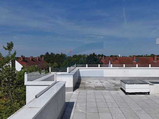 Penthouse auf zwei Etagen mit umlaufender Dachterrasse