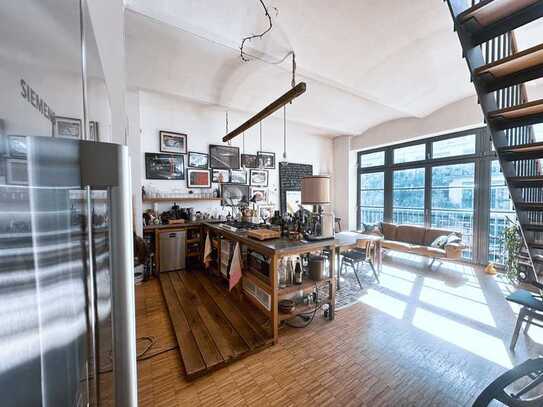 FURNISHED 106m² MAISONETTE LOFT HIGH CEILINGS 3,40M FLOOR 2&3 SUNNY SIDE PAUL LINCKE UFER 8-16 MNTS.