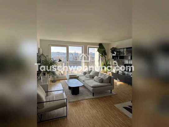 Tauschwohnung: Schöne helle Dreizimmerwohnung am Hirschgarten