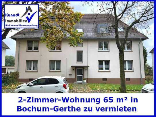 2-Zimmer-Wohnung 65 m² mit Balkon in Bochum-Gerthe zu vermieten