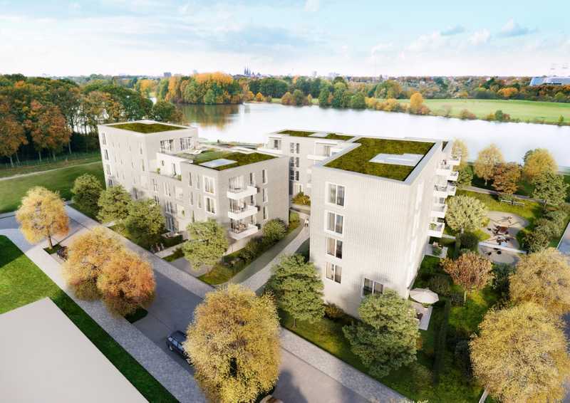 Traumhafte Erdgeschosswohnung mit Garten direkt am Werdersee - kurzfristig bezugsfertig