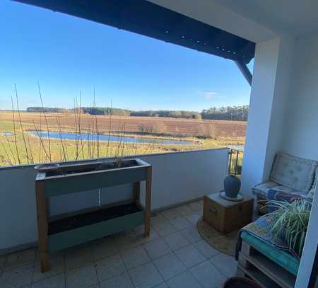 2 Zimmer Wohnung mit Ausblick ins Grüne