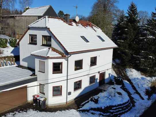 Charmantes Einfamilienhaus mit großzügigem Grundstück inkl. großer Scheunen (Nähe W-tal-Ronsdorf)