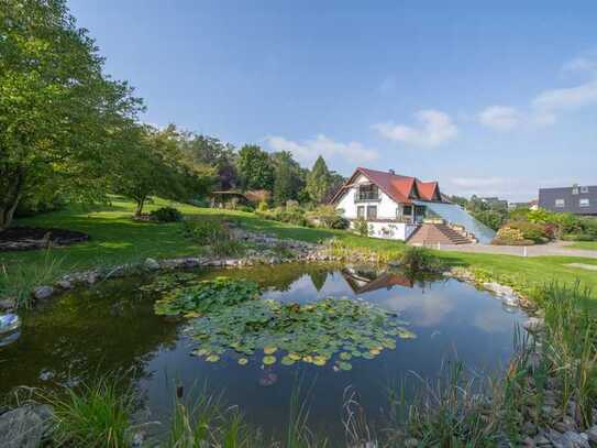 Einzigartiges Villen-Anwesen in Brandenburg adHavel ! Innen-Pool /Sauna, Tiefgarage für 5 PKWs!